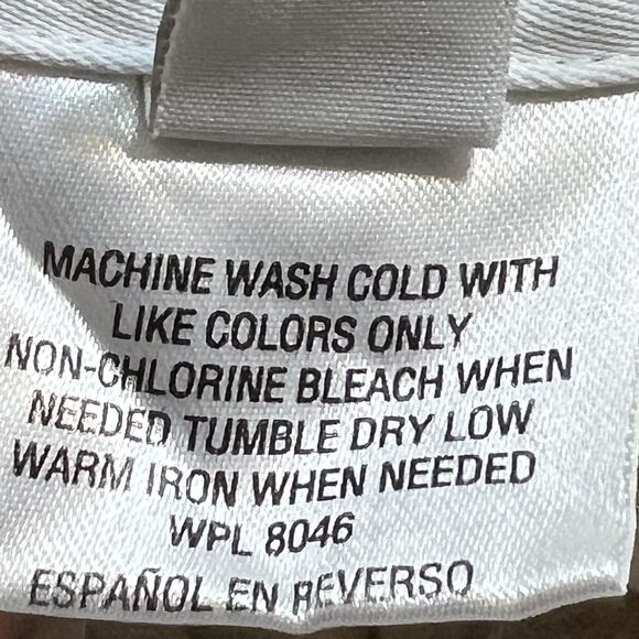 Charter Club Pants Womens Petite Small Beige Linen Drawstring Elastic Waist - Picture 6 of 12